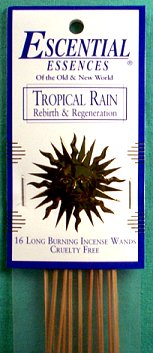 Tropical Rain Escential Essences Incense Sticks