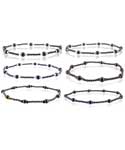 Magnetic Hematite Anklet