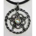 Celtic Pentagram With Crystal