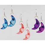 Mother of Pearl Moon Earrings