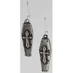 Coffin & Cross Earrings