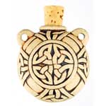 Celtic Knot oil bottle
