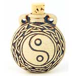 Yin Yang oil bottle