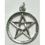 Small Pewter Pentagram Pendant
