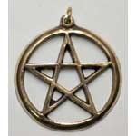 Large Brass Pentagram