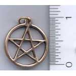 Small Brass Pentagram