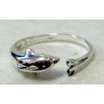 Dolphin, adjustable Ring