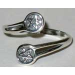 Pentacle, adjustable Ring