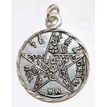 Small Pewter Tetragrammaton Pendant