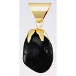 Tumbled Black Tourmaline  Pendant (limited supply)
