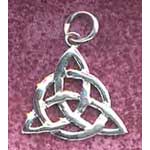 Small Silver Triquetra Pendant