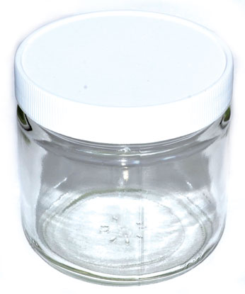 Clear Glass Jar 12 oz