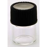 5/8 dram Clear Round Bottle