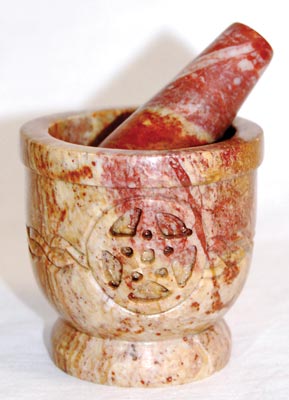 Celtic Pentagram Mortar and Pestle Set