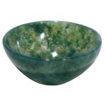 Small Moss Agate Devotional Bowl