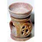 Soapstone Pentagram oil diffuser