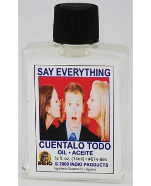 Say Everything (Cuentalo Todo) Oil 4 dram