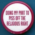 Doing My Part To Piss Off The Religious Right