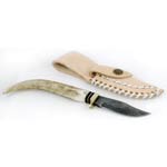 Stag Damascus Athame