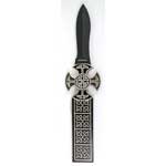Celtic Cross Folding athame