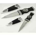 Two Piece Scottish Athame Sgian Set