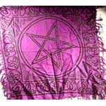 Large Pentagram Altar Cloth