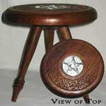 Inlaid Pentagram Altar Table 9