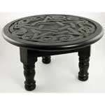 Round Celtic Pentagram Altar Table 12