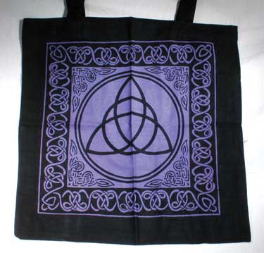 Triquetra With Celtic Knotwork Bag