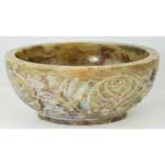 Soapstone Scrying and Smudge Bowl