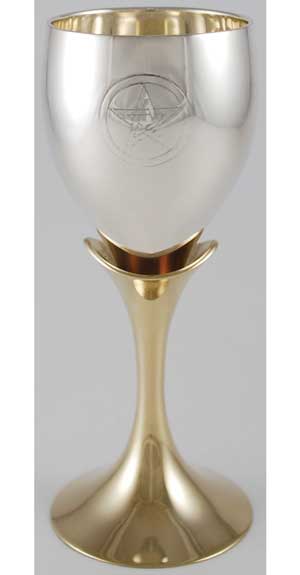 Delicate Pentagram Chalice
