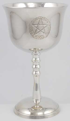 Celtic Knots Pentagram Chalice