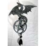 Dragon/ Pentagram Dream Catcher