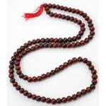 Large Red Sandalwood Prayer Mala