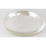 Silver-Plated Pentagram Charging Plate