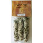 White Sage Smudge Stick 3pk 4