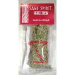 Sage & Cedar smudge stick 5