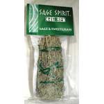 Sage & Sweetgrass smudge stick 5