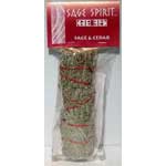 Sage & Cedar Smudge Stick 7