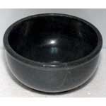 Medium Black Stone Scrying Bowl