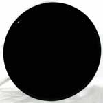 Beveled Edge Black Scrying Mirror 12