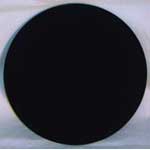 Concave Black Scrying Mirror 8 diameter