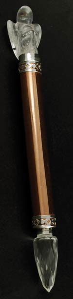 Quartz Angel Copper Wand