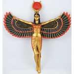 Open Winged Isis Wall Hanging