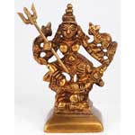 Brass Kali Durga Statuette 3