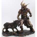 Tyr Shackling Fenrir