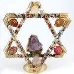 Star of David with Gemstones