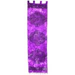Celtic Cross Curtains purple & black 22