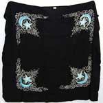 Black Celtic Star Caftan