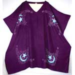 Celtic Moon Caftan purple